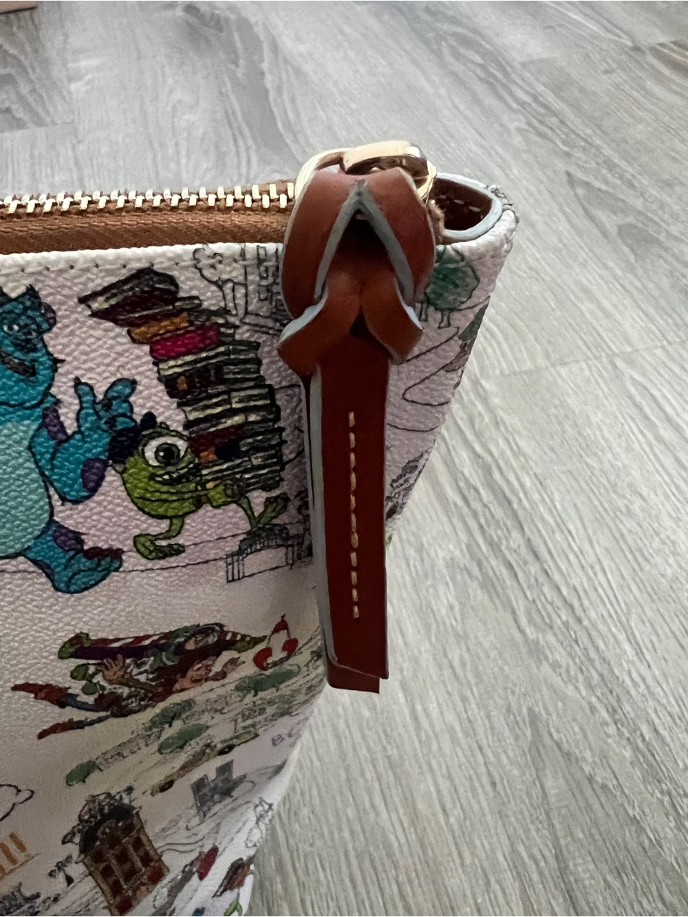 Disney Dooney & Bourke Pixar Maps Tote 2022 - Picture 5 of 9